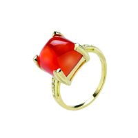 Ring Bliss Woman Mixup in Yellow Gold Quarzo idrotermale 20064250-13 - 20064250-13